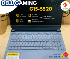 Dell Gaming 5520 bản I5-12500H+RTX 3050TI